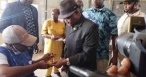 Leading opposition candidate, former VP in Johnson Sirleaf government, Joseph Boakai
