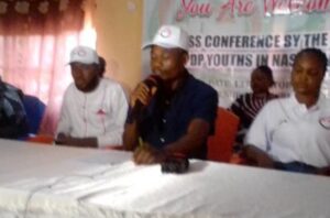 A cross section of the PDP at the press conference