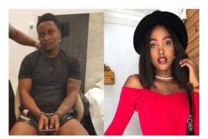 Nnanyereugo Best (Killaboi) and his victim, Augusta Osedion.