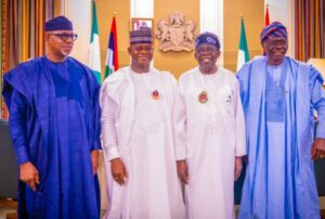 From right, Sanwo