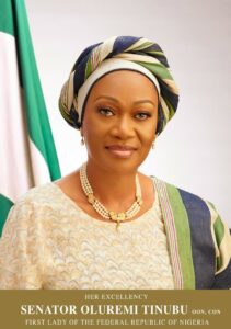 Senator Oluremi Tinubu, Nigeria’s First Lady