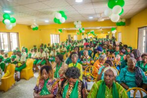 A cross Section of both past and current Students of New Era Girls Secondary School