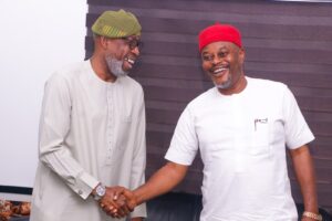 Dele Alake and the Minister of Science, Technology and Innovation, Uche Nnaji