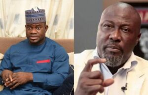 Dino Melaye and Governor Yahaya Bello