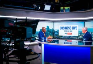 Gov Sanwo-Olu on Sky News with Ian King in London