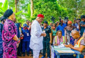 Uzodimma polled a total of 540, 308 votes to defeat his closest rival, Samuel Anyanwu of the Peoples Democratic Party (PDP), who polled 71, 503 votes.