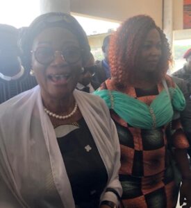 Nigeria’s First Lady , Oluremi Tinubu in Sierra Leone