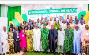 Gov Oyebanji, Prof Pate and others in a group photograph at the event