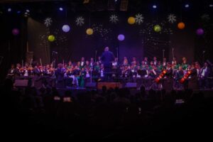 Sir Emeka Nwokedi conducting the orchestra at the 2023 MUSON Festival2