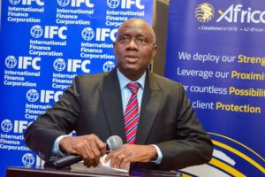 The Deputy Managing Director and Chief Operating Officer of African Reinsurance Corporation Mr. Ken Aghoghovbia,