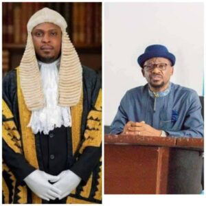 Two factional Speaker of Rivers Assembly: Edison Ehie and Martin Amaewhule