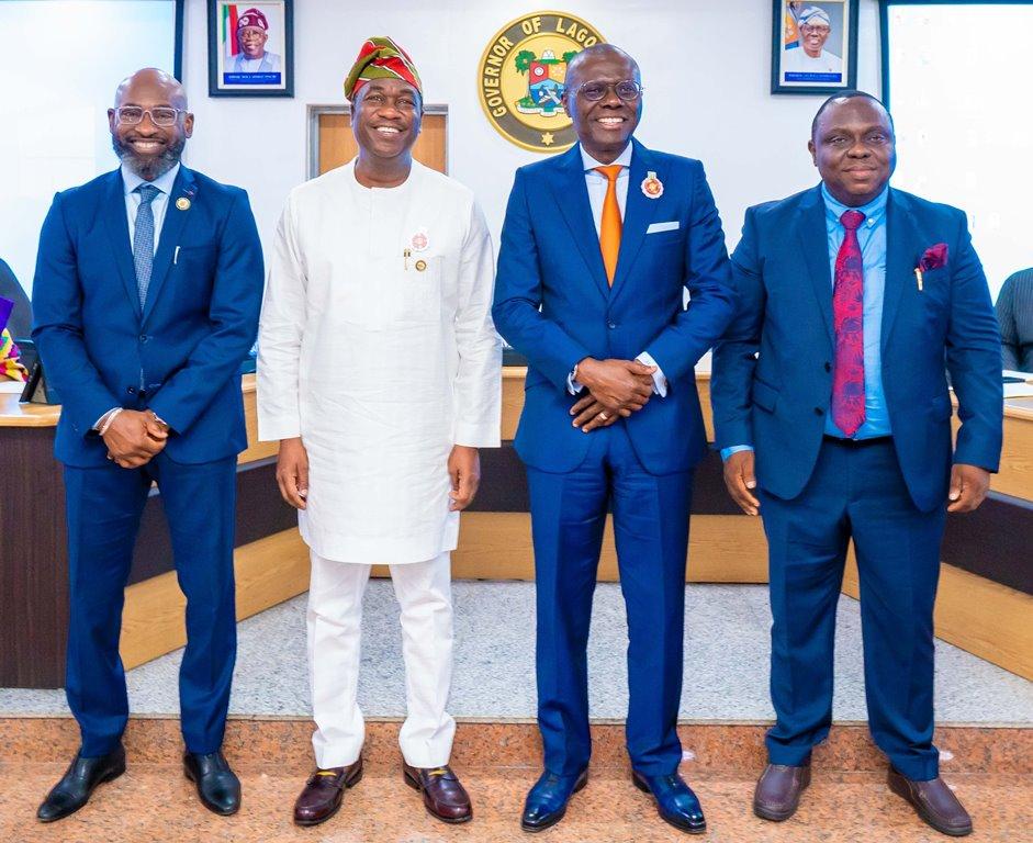 Sanwo-Olu Swears in Two Cabinet Members - - Vimarsana News