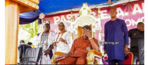 Pastor Adeboye sitting