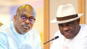 Governor Siminalayi Fubara and Nyesom Wike