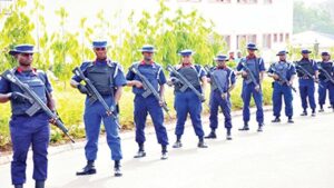 Men of the Nigeria Security and Civil Defence Corps