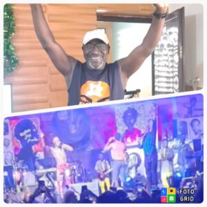 Lanre Arogundadr and the Kutis performing