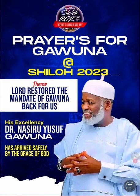 Prayers at Shilloh 2023 for Gawuna