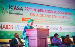 Senator Oluremi Tinubu was speaking at the High Level Pre- Conference Meeting of the 22nd International Conference on AIDS and STI in Africa, ICASA organized by the Organisation of African First Ladies for Development, OAFLAD.