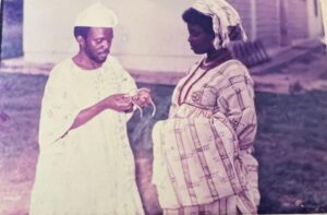 Flashback: Femi Falana and his wife, Funmi (both are now SANs), on their wedding day
