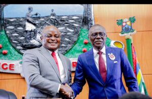 Speaker Obasal and Gov Sanwo-Olu