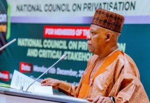 Shettima during the induction programme for members of the NCP