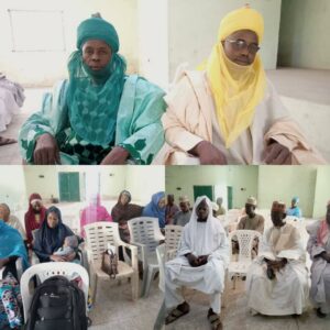 Traditional rulers and participants during the meeting