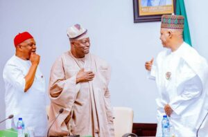 VP Shettima inaugurating the newly constituted NCP