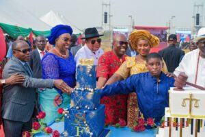 Governor Siminalayi Fubara of Rivers State during the thanksgiving service for his Supreme Court victory and 49th birthday