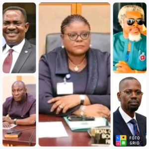 Professor Zacheous Adango, Attorney General and Commissioner for Justice Prof Chinedu Nmom , Mrs Onime Aguma ,Isaac Kamalu, Dr Dex Alabo Kelly George