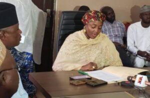 Hajia Munira Abdullahi, Commissioner for Finance and Budget.