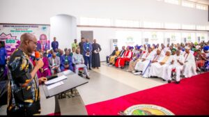 Gov Otebanji at the prayer session