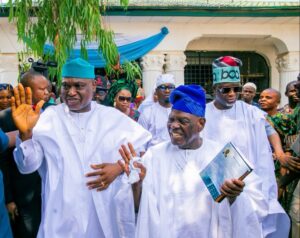 Chief Bisi Akande and Gov Oyebanji