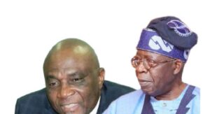 President Bola Tinubu and Bayo Onanuga