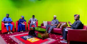 Gov Oyebanji during his inaugural appearance in the monthly programme 'Meet Your Governor' aired across all radio and television stations in the state