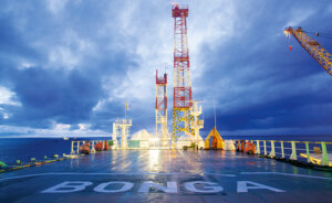 Shell's Bonga offshore oil platform in Nigeria