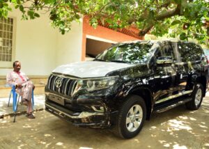 Chief Deji Fasuan and his new SUV