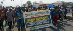 NLC Preotest in Lokoja, Kogi State