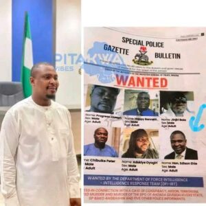 Ehie and others declared wanted by the Police