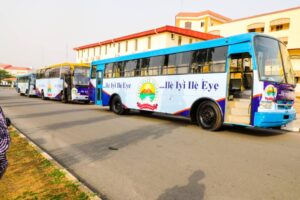 Ekiti State Government's free busses