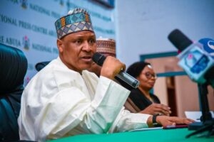 Minister of Information and National Orientation Mohammed Idris