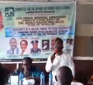 Femi Falana (SAN) at the Beko Ransome Kutu Memorial talk2