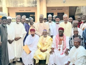Jigawa Hisbah Review Committee and management of Kano Hisbah Board on a group photograph during the understudy tour at the headquarters of Kano Hisbah Board