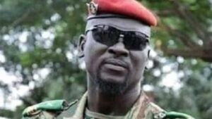 Military Leader, Col Mamadi Doumbouya. Unrests loom as no reason yet for cabinet dissolution
