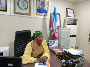 Commissioner for Special Duties, Humanitarian and Social Services, Margaret Elayo