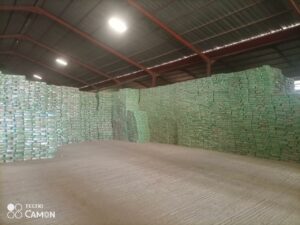 One of the warehouses sealed by Kano anti-graft Commission on Sunday