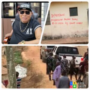 Owoeye, head of the land grabbers led security men to Ajasa Command Area of Lagos