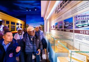 Gov Sanwo-Olu, others at Dalian Urban Planning Exhibition Centre
