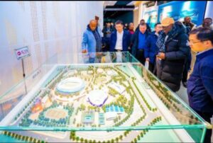 Gov Sanwo-Olu, others at Dalian Urban Planning Exhibition Centre