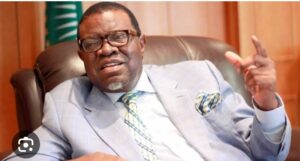 President Hage Geingob,