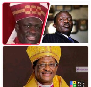 Clockwise from top left: Rt. Rev. Olukayode Adebogun , Mr Femi Falana, The Most Rev. Henry C. Ndukuba, Archbishop, Anglican Communion,